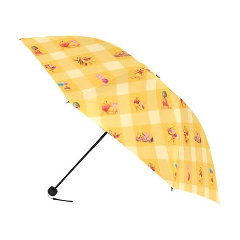 Winnie The Pooh Yellow Foldable Umbrella Pimpyourworld