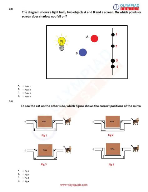 Class 6 Science Light Shadows Reflections Worksheet 02 Light And