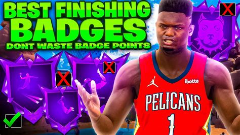 NBA 2K23 THE BEST WORST NEW BEST FINISHING BADGES On CURRENT GEN