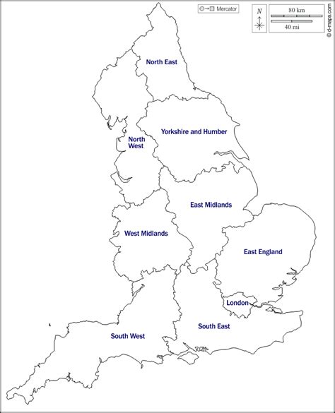 Uk Map Outline With Regions Ashlan Ninnetta