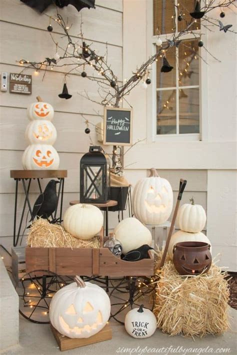 Blended Fall And Halloween Decor Ideas Lady Decluttered