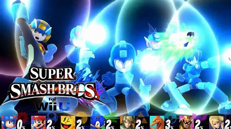 Super Smash Bros Wii U Megaman Final Smash