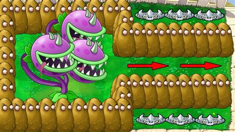 99 Chomper Vs Giga Gargantuar Vs Dr Zomboss Plants Vs Zombies Hack