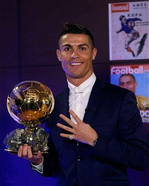 Ronaldo claims fourth Ballon d'Or award