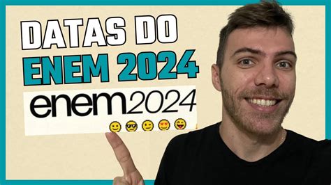 Enem Saiu As Datas Quando Vai Ser O Enem Youtube