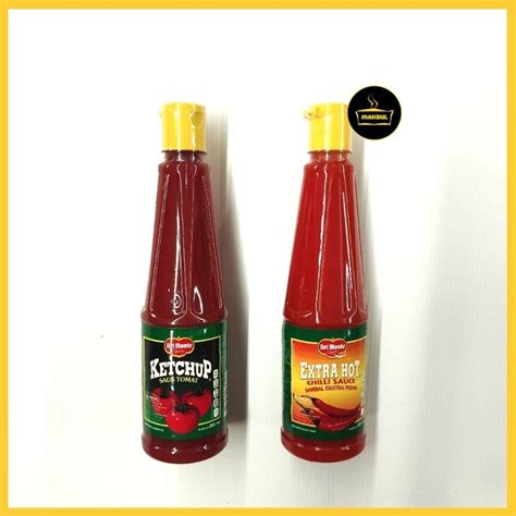 Jual Del Monte Saus Sambal Extra Hot Tomat 265ml Shopee Indonesia