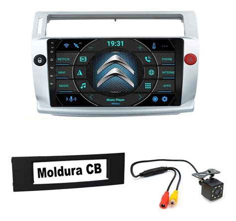 Central Multimídia Citroen C4 Hatch Pallas Vtr Android 9