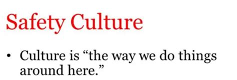 Understanding Safety As A Cultural Reproductive Process Workplace Health And Safety Australia