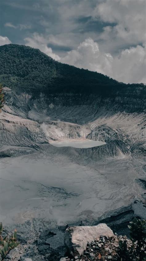 Cinematic Photo Mount Tangkuban Parahu Stock Image Image Of Mount