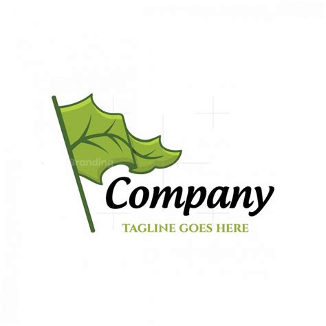 Green Flag Symbol Logo | Natural branding, Symbol logo, Company logo design