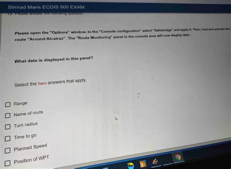 Maris Ecdis 900 User Manual 1