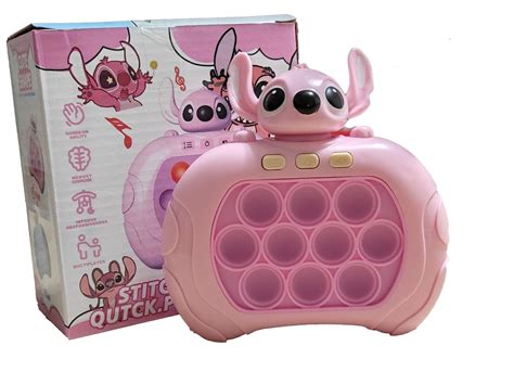 Pop It Push Console Lilo Stich Pink