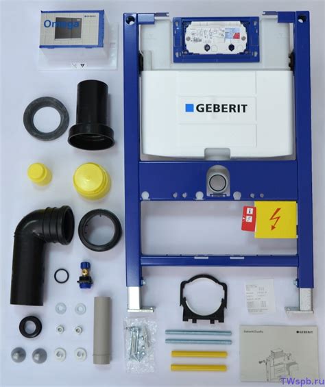 Geberit 111.003.00.1 низкая инсталляция для унитаза — T-WAY