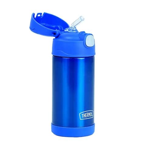 Garrafa T Rmica Infantil Funtainer Ml Azul Thermos Mimontic