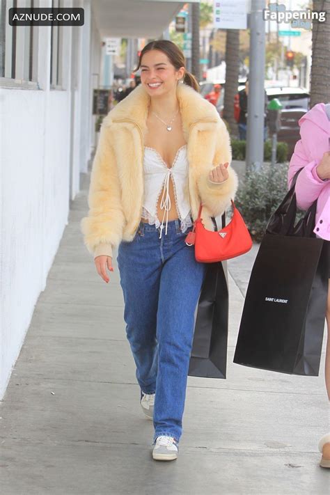 Addison Rae Sexy Flaunts Her Hot Tits In Los Angeles Aznude