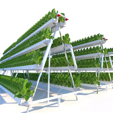 Lyine Vertical Hydroponic Nft Channel System For Leafy Vegetables Nft