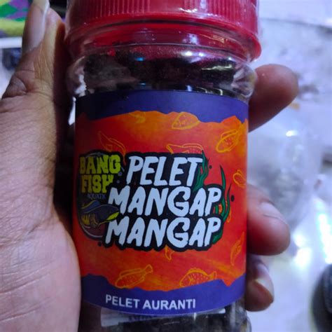 Jual Pelet Mangap Mangap Auranti Bang Fish X Fajar Arief Full Segel