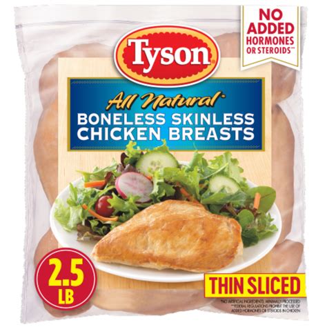 Tyson Boneless Skinless Chicken Breasts Oz Kroger