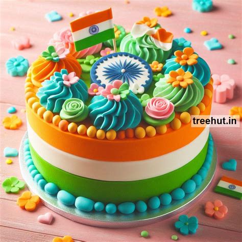 Indian Tricolor Cake Decoration Ideas With Cake Decoration Techniques