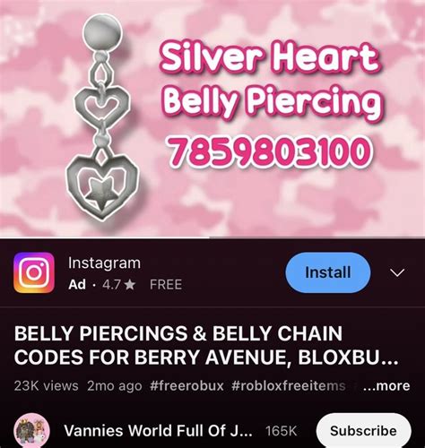 Roblox Belly Piercing In Belly Piercing Roblox Piercing