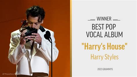 The Associated Press On Twitter Harry Styles Wins The Grammy For Best Pop Vocal Album For