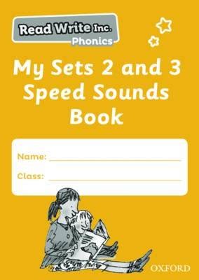 Read Write Inc Phonics My Sets And Speed Sounds Book Pack Of