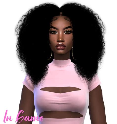 Natural Curly Fro Xxblacksims En 2024