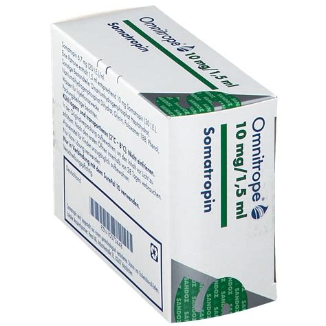 Omnitrope® 10 Mg 1 5 Ml 10 St Mit Dem E Rezept Kaufen Shop Apotheke