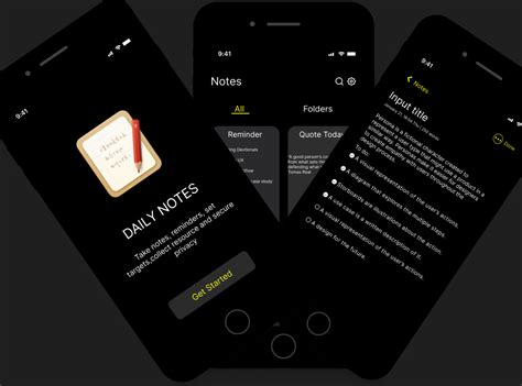 Note App by Miracle on Dribbble