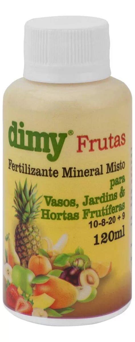 Fertilizante Mineral Misto Para Frutas 120ml DIMY Pestshop