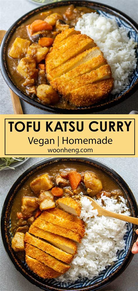 Crispy Tofu Katsu With Japanese Curry Vegan Asian Recipes Vegan Japanese Food Recipes