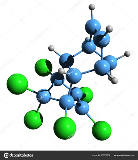 Imagen F Rmula Esquel Tica Aldrin Estructura Qu Mica Molecular Del