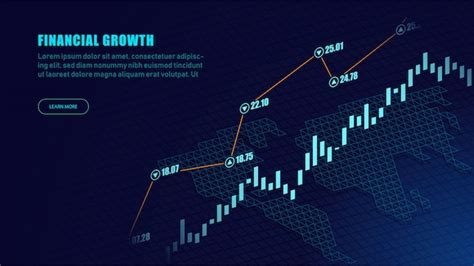 Premium Vector Stock Market Or Forex Trading Graph In Graphic Concept