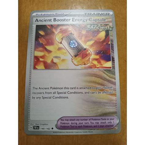 Ancient Booster Energy Capsule Uncommon Pokemon Tcg