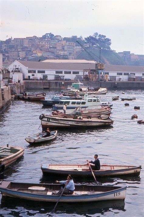 Lancheros del Muelle Prat Año 1969 Valparaíso Chile en 2023