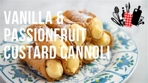 Vanilla And Passionfruit Custard Cannoli Everyday Gourmet S11 Ep72 Youtube