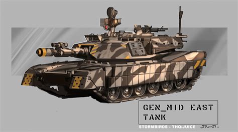 Illustrations and Concepts of Tanks I | Concept Art World