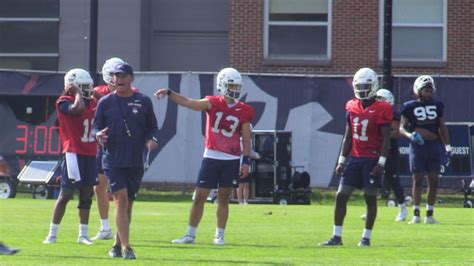 UConn Football Coach Jim Mora Brings Passion To His First Fall Practice