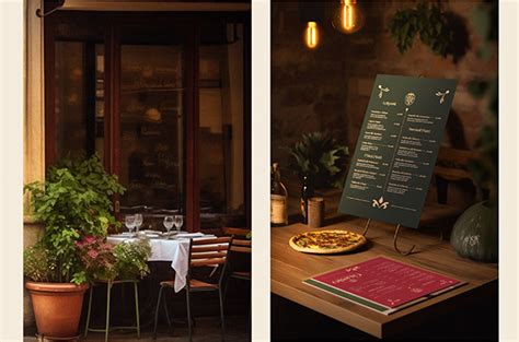 Gusto Italian restaurant :: Behance