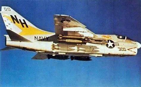 A 7e Corsair Ii Va 172 1971 Aircraft Carrier Aircraft Military Aircraft