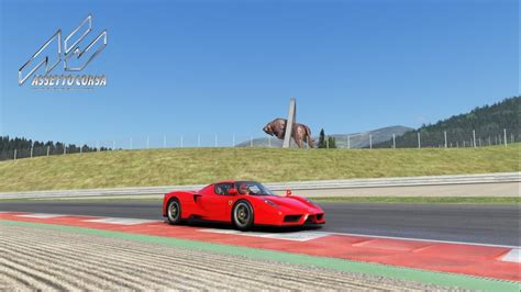 Assetto Corsa Ferrari Enzo Ferrari Test Drive Red Bull Youtube