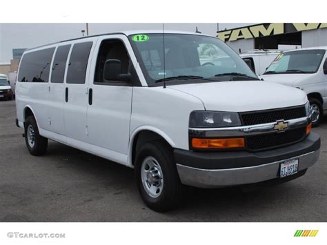 Summit White Chevrolet Express Lt Passenger Van