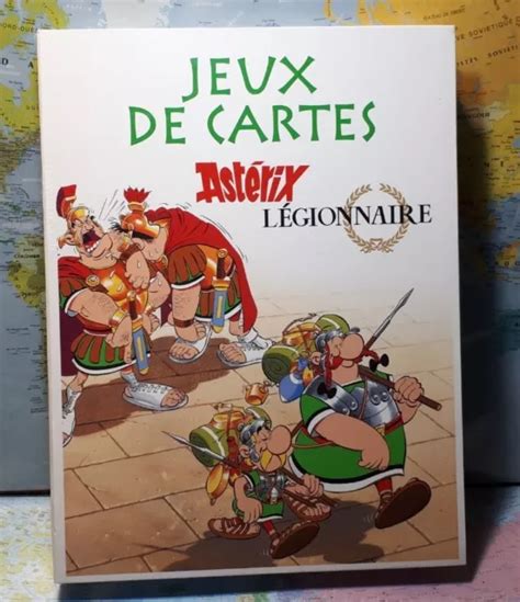 COFFRET ASTÉRIX LÉGIONNAIRE Complet avec Notice carte tapis et bloc