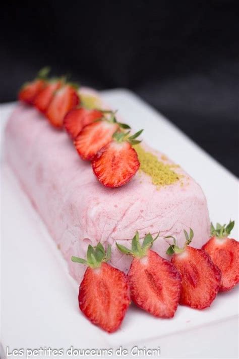 Les petites douceurs de Cricri Recette Semifreddo à la fraise