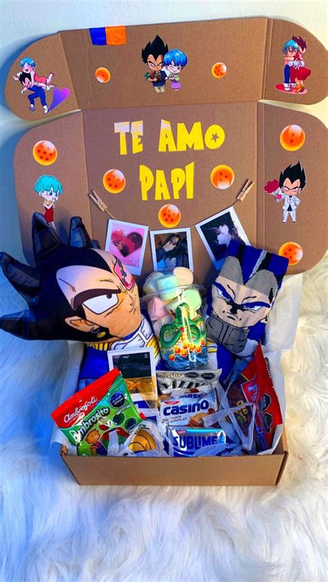 Regalo Dragon Ball Caja Para Mi Novio Manualidades Para Mi Novio