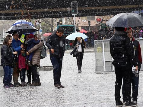 Se Mantiene La Alerta Temprana Preventiva En La Región Metropolitana Por Sistema Frontal