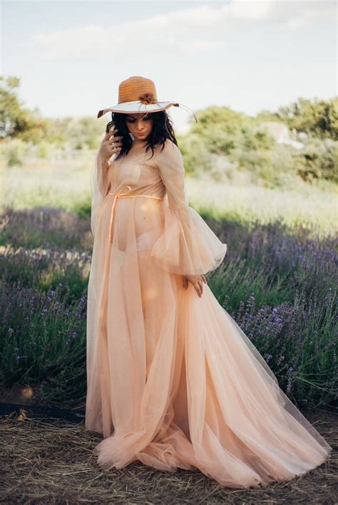 Tulle Maternity Dress Maternity Photo Shoot Dress Maternity Etsy