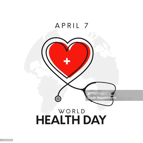 World Health Day Card Poster Vector High Res Vector Graphic Getty Images