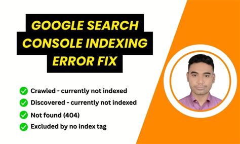 Help You To Fix Google Search Console Indexing Errors For Quick Index