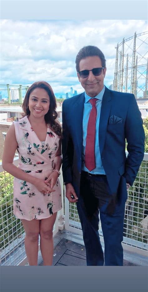 Ridhima Pathak On Twitter Sharing The Screen With Wasimakramlive